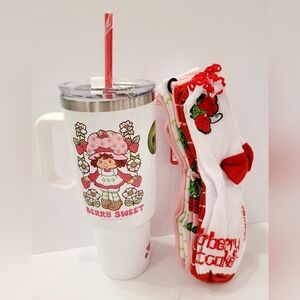 Strawberry Shortcake Tumbler and Socks Set